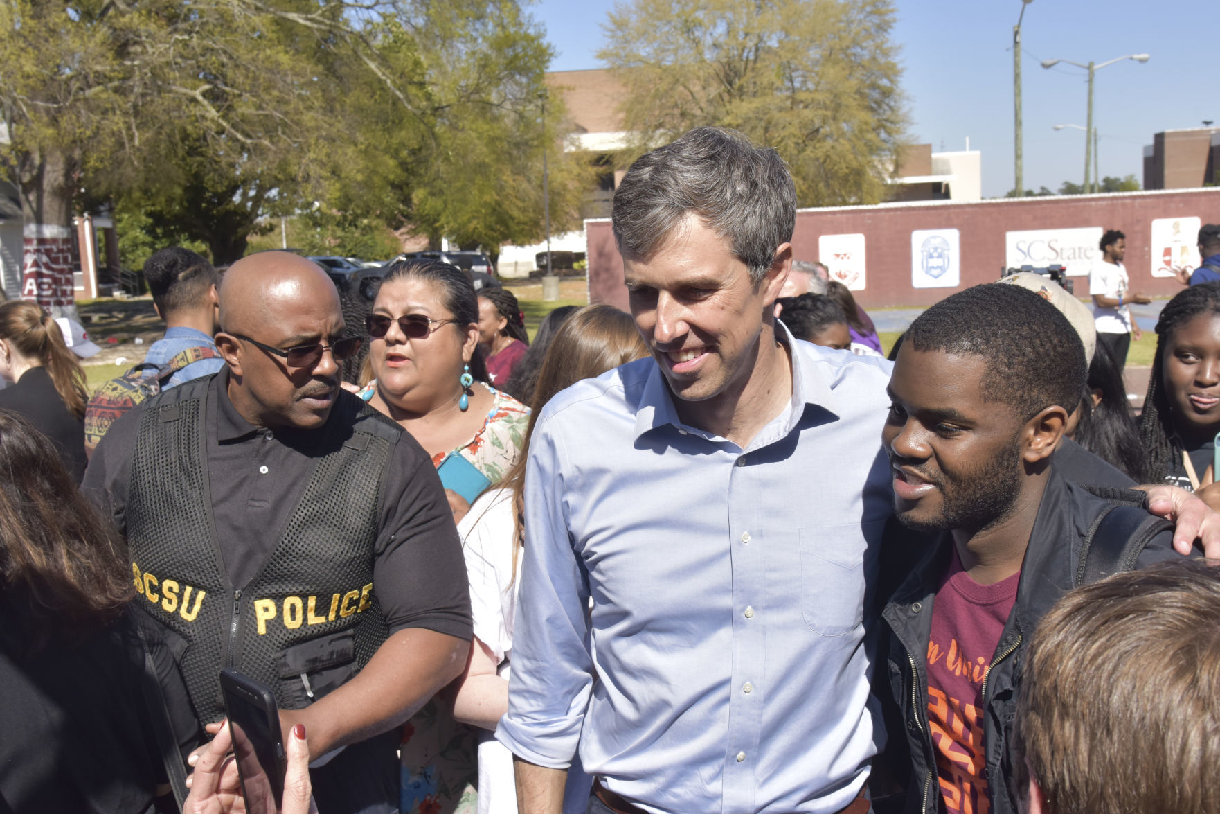 Beto O'Rourke at S.C. State